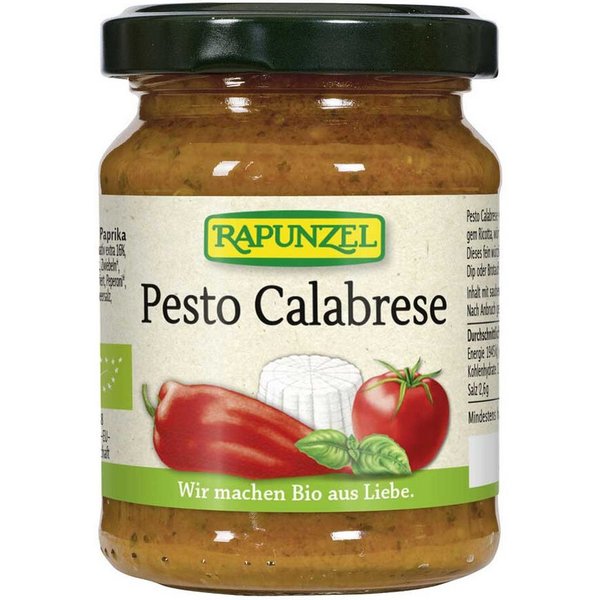 Rapunzel Saucen Pesto - Calabrese 130ml