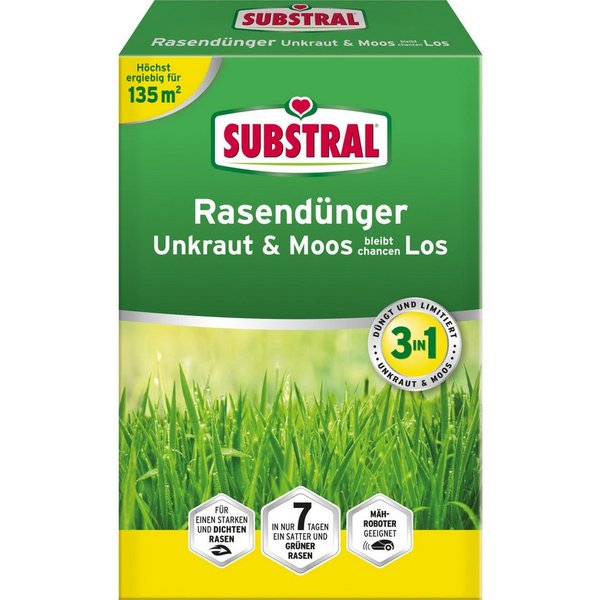Substral Rasendünger Substral Rasendünger Unkraut und Moos bleibt