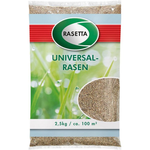 Rasetta Rasensamen Universalrasen 2,5 kg für ca. 100 m²