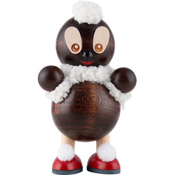RATAGS Kunsthandwerk Nussknacker Pitti (18cm) Nussknacker von RATAGS Holzdesign