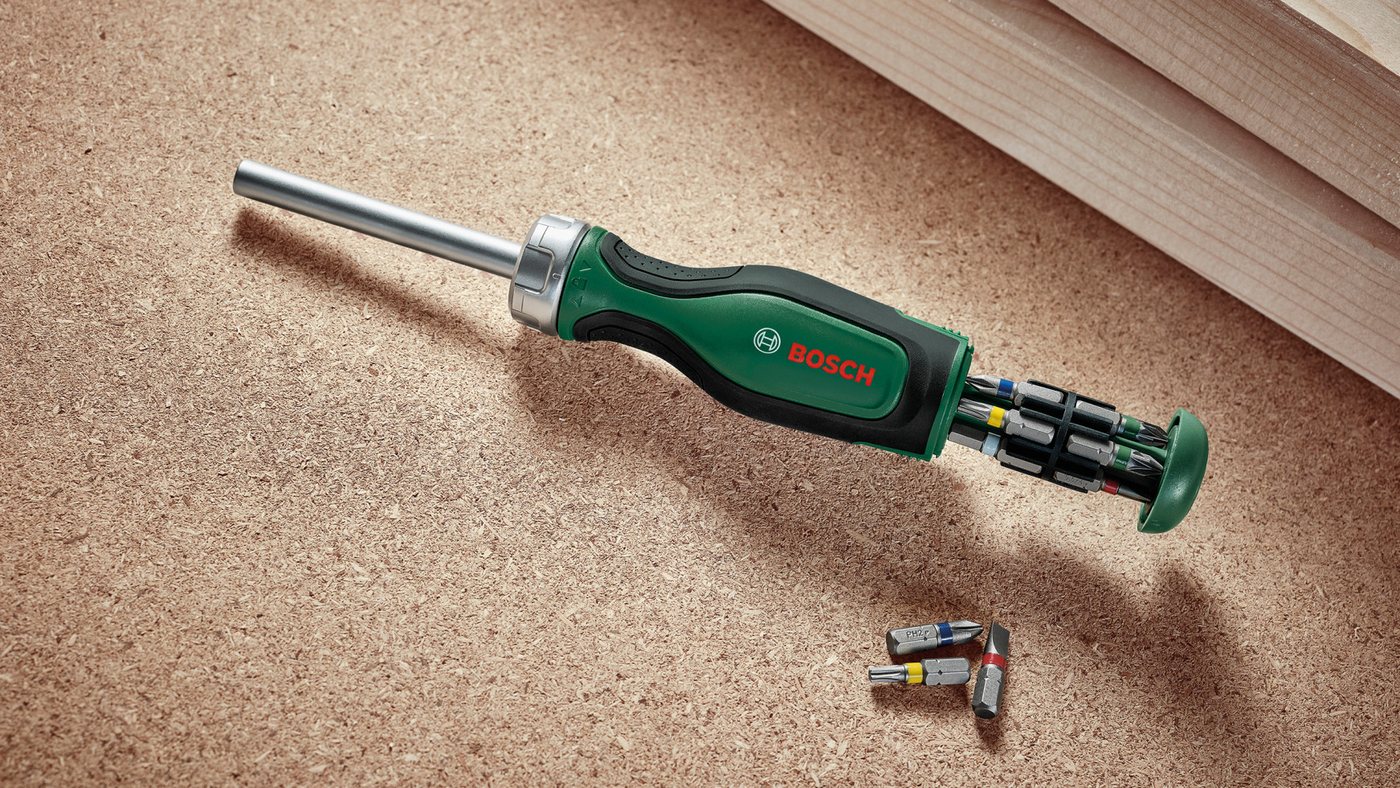 BOSCH Ratsche Bosch Ratschenschraubendreher 12-teilig – Bild 2 von 5