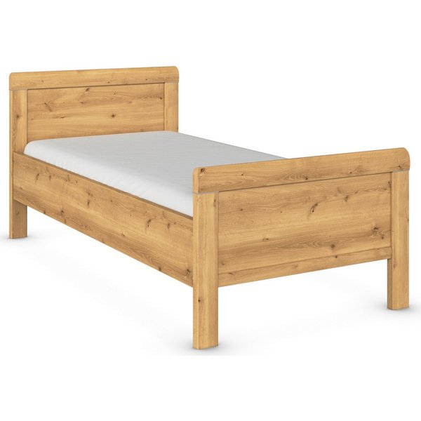 rauch Bett Bett Einzelbett Stollenbett EVELYN, in Komforthöhe aus Holzwerkstoff in elegantem Stil MADE IN GERMANY