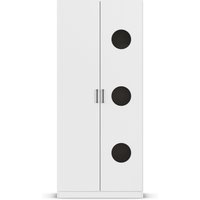 RAUCH BLUE Allrounder, Grundelement Wäscheschrank 2trg (Alpinweiß)