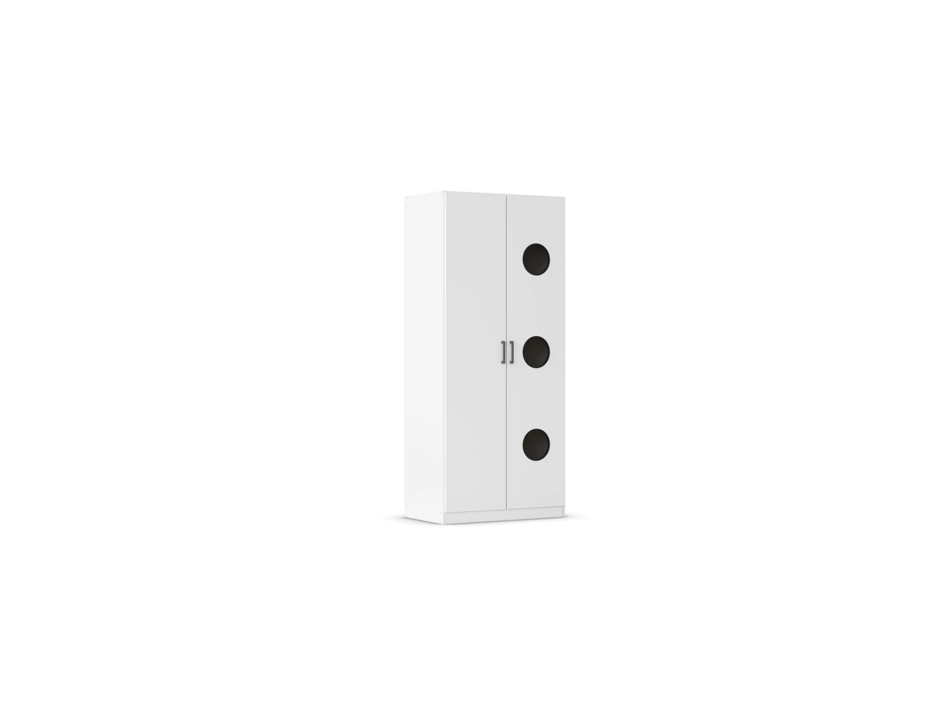 RAUCH BLUE Allrounder, Grundelement Wäscheschrank 2trg (Alpinweiß) – Bild 3 von 4