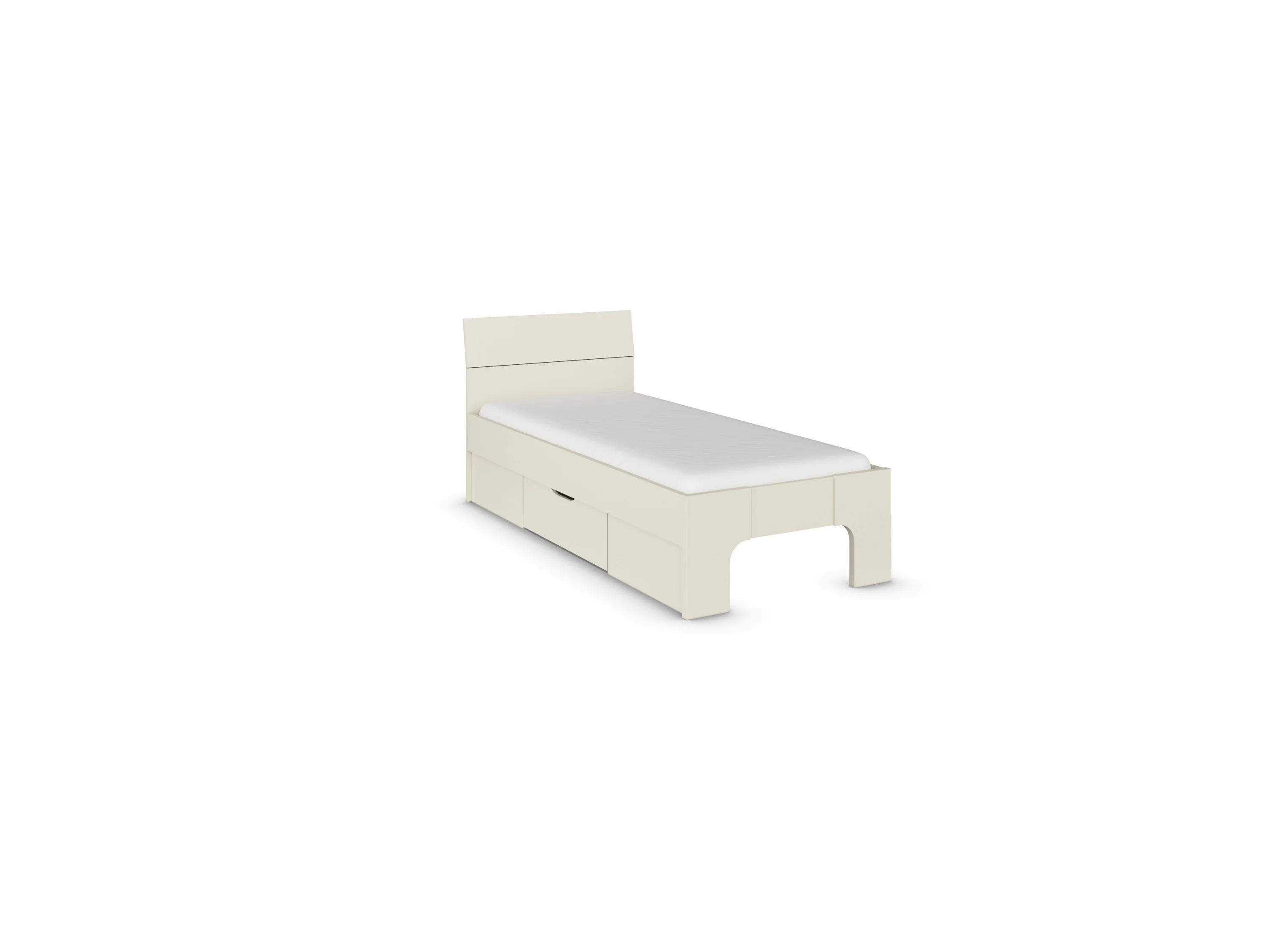 RAUCH BLUE Frieda Jugendzimmer-Set (Schrank 4-trg. Basic, Beige (Champagner), 90 x 200 cm) – Bild 3 von 4