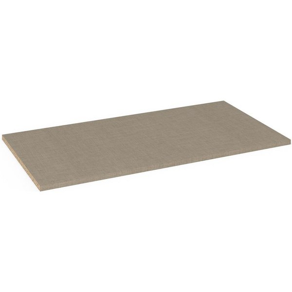 rauch Einlegeboden ORANGE, Grau, Texline Dekor, B 88 x T 45 cm, (1 St), Höhe 1,6 cm, mit 4 Bodenträgern, Made in Germany, für Kleiderschränke
