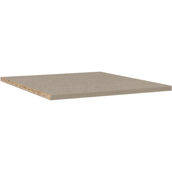 rauch Einlegeboden ORANGE, B 43 x T 48 cm, Grau, Texline Dekor, (1 St), für Kleiderschränke, Höhe 1,6 cm, mit 4 Bodenträgern, Made in Germany