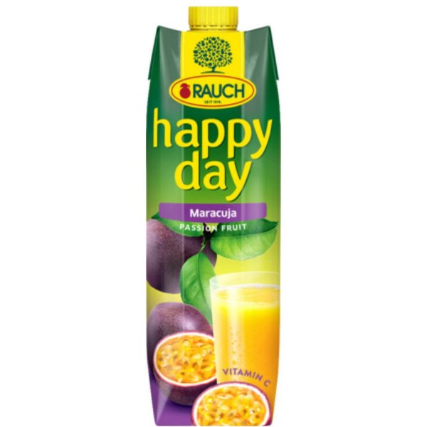Rauch Fruchtsäfte Saft, Rauch Happy Day Maracuja aus Maracujafruchtsaftkonzentrat 1000ml