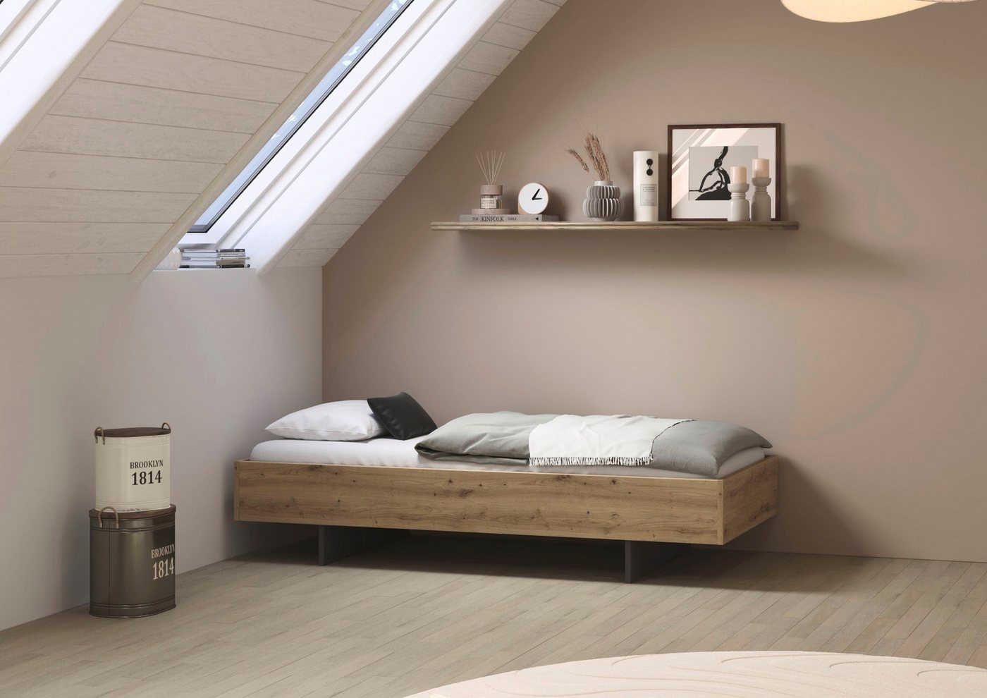 rauch Futonbett Phoenix, ohne Kopfteil – Bild 2 von 5