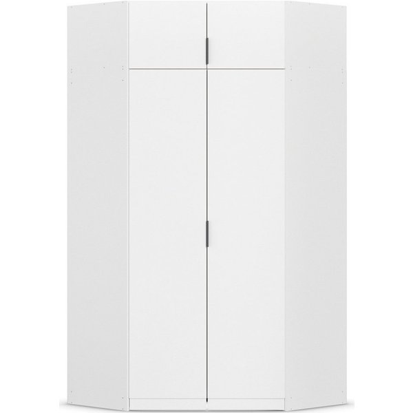 rauch Kleiderschrank Eckschrank Schrank Ankleidezimmer Schlafzimmer Garderobe LAGOA voll ausgestattet viel Stauraum, optional mit Aufsatz MADE IN GERMANY