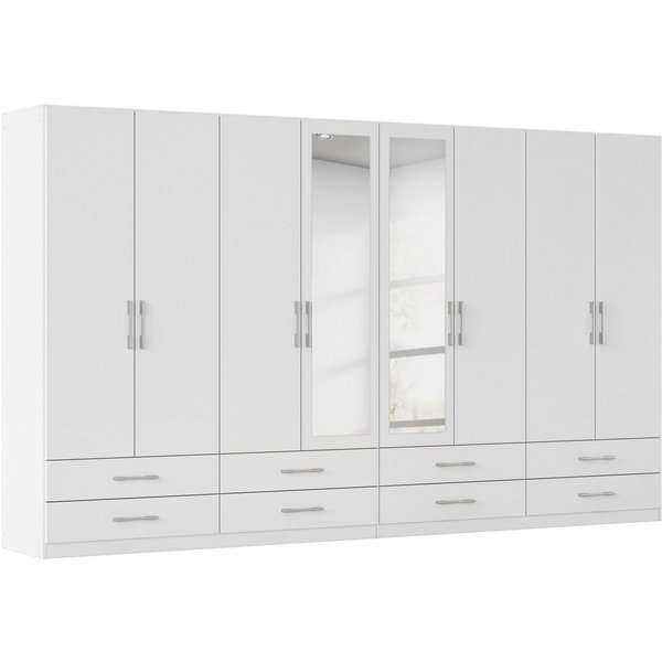 rauch Kleiderschrank Schrank Garderobenschrank Mehrzweckschrank Schlafzimmer HERSBRUCK (3 verschiedene Ausstattungen BASIC/CLASSIC/PREMIUM (inkl. SOFT-CLOSE) mi