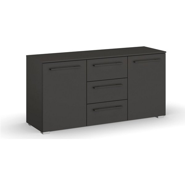 rauch Kombikommode Kommode Sideboard Wäscheschrank Schrank SKAT PURE (inkl. SOFT-CLOSE-FUNKTION), mit 1 Tür und 4 Schubladen in puristischem Design MADE IN GERM