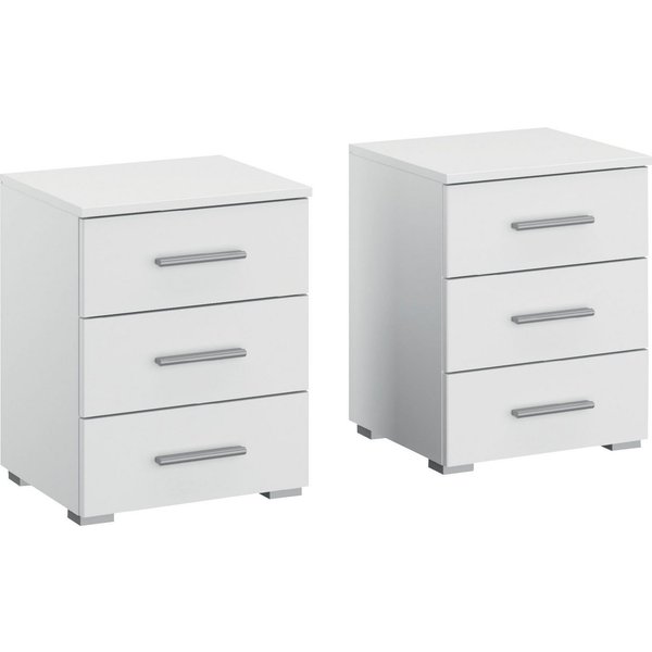 rauch Nachtkommode Base (Set), 2er-Set, optional in moderner Hochglanz-Front