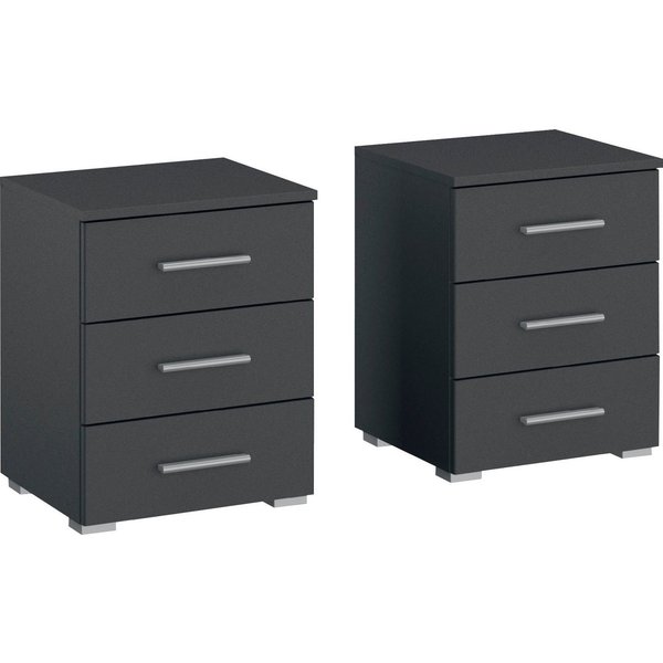rauch Nachtkommode Base (Set), 2er-Set, optional in moderner Hochglanz-Front