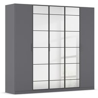 RAUCH ORANGE Acero Drehtürenschrank (graumetallic, Breite 226 cm / Höhe 210 cm)