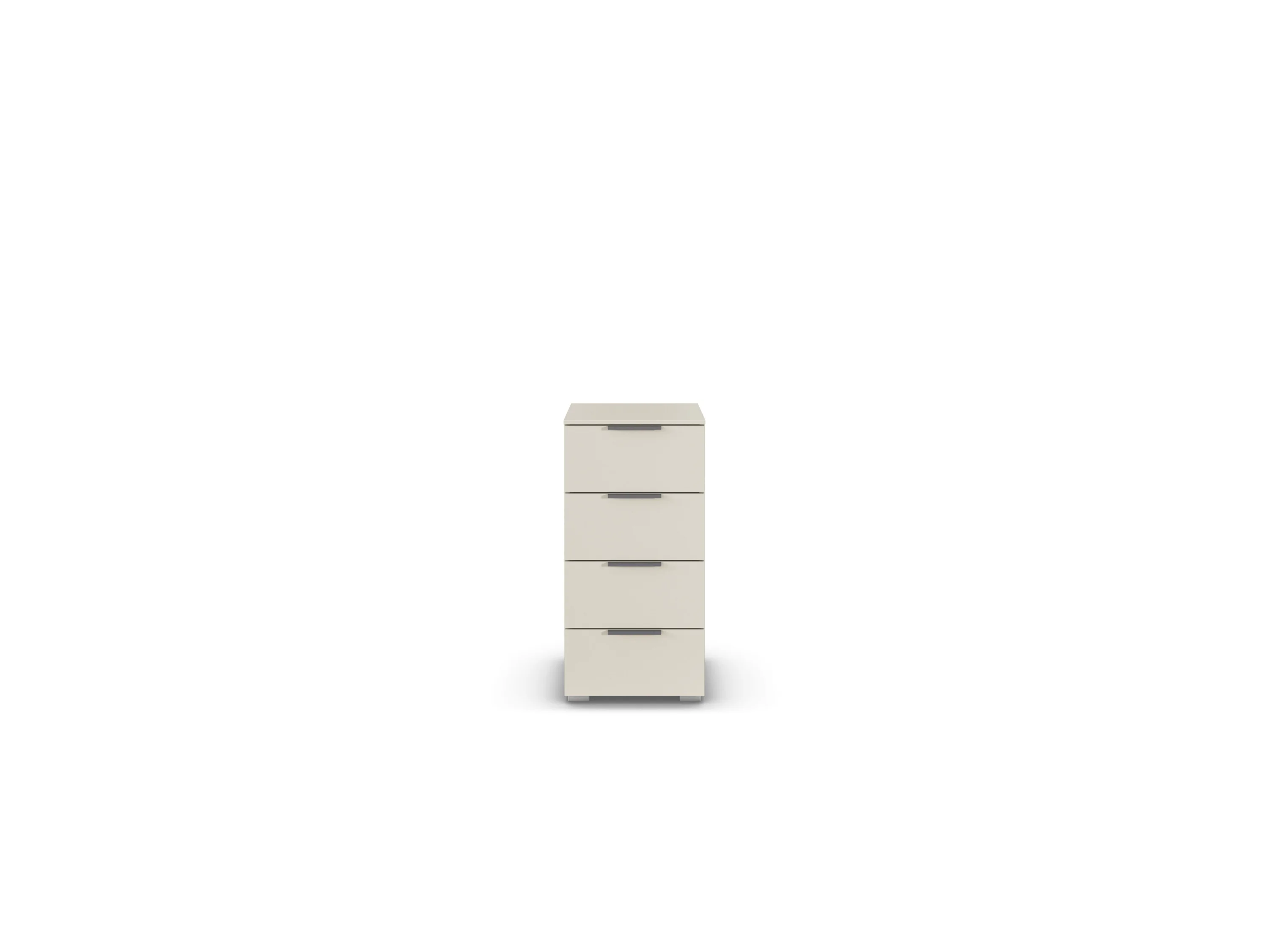 RAUCH ORANGE Alabama Kommode (4 Schubladen, Beige (Champagner), 40 x 81 cm) – Bild 4 von 4