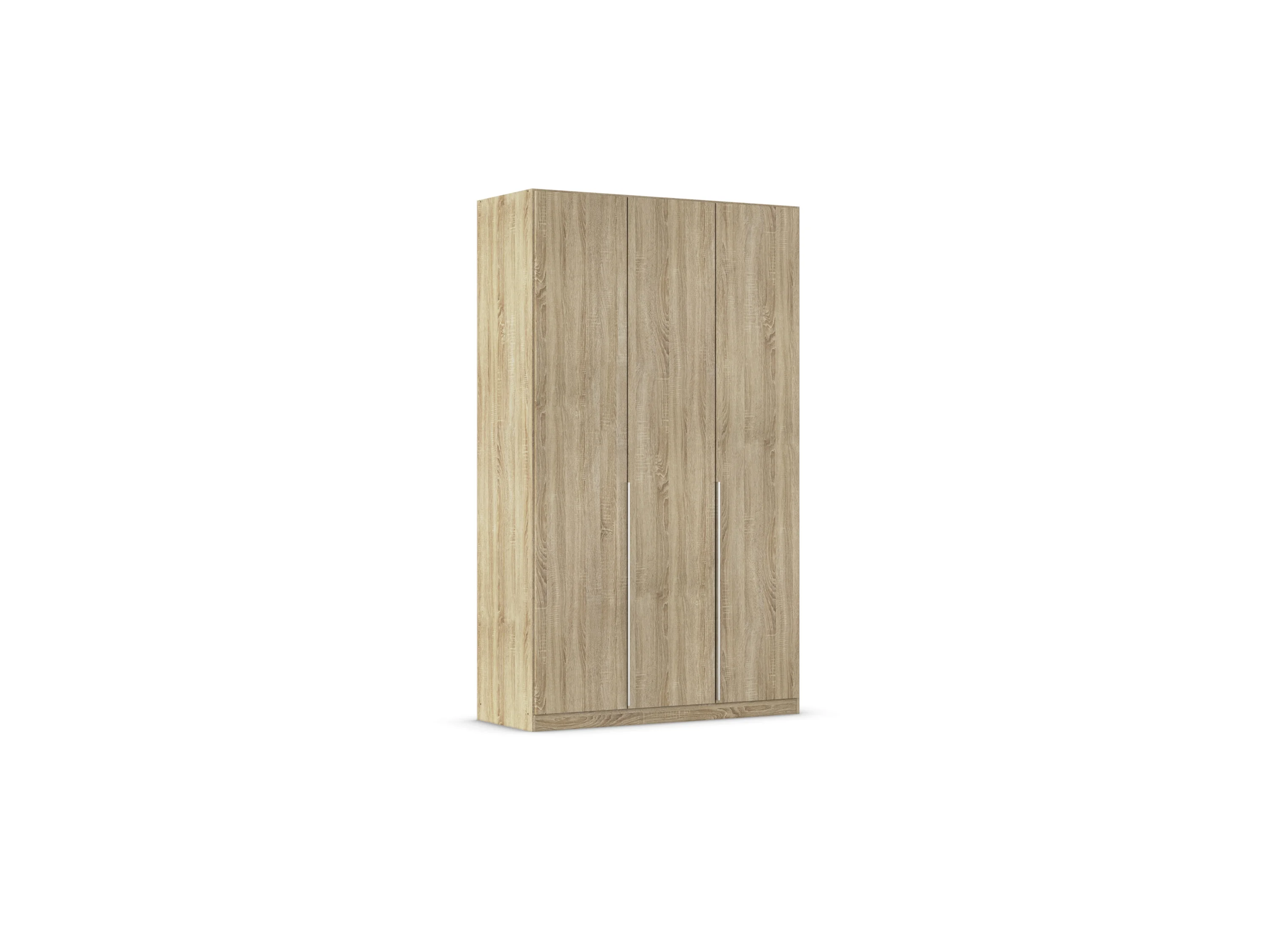 RAUCH ORANGE Drehtürenschrank Alabama (Basic-Zubehör, Eiche Sonoma, Griffe Alufarben, 136 x 229 cm) – Bild 3 von 4