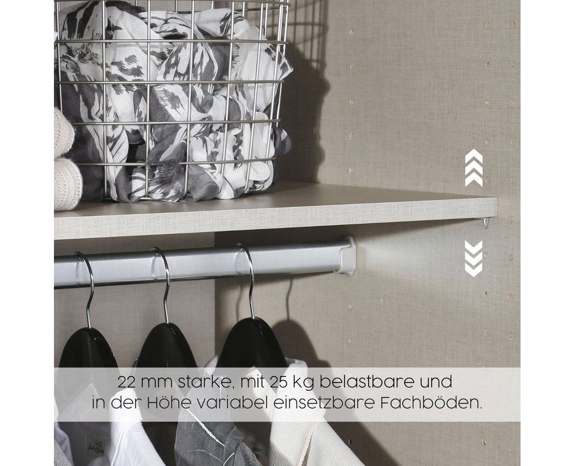 rauch Schlafzimmer-Set Monza, mit Schwebetürenschrank Breite 218 cm, Bettanlage in 2 Breiten – Bild 4 von 5