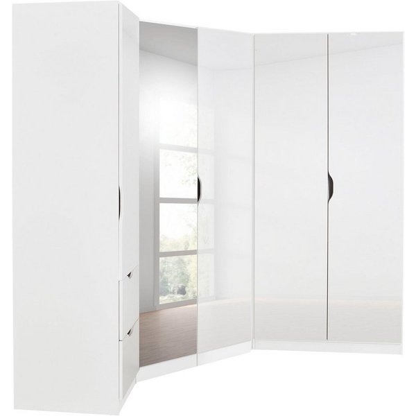 rauch Schrank-Set Freiham, (Set, 3-St), 3-teilig, schlichte Front mit ausgefrästen Eingriffen MADE IN GERMANY