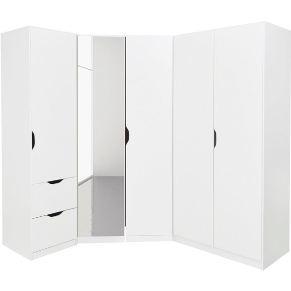 rauch Schrank-Set Freiham, (Set, 3-St), 3-teilig, schlichte Front mit ausgefrästen Eingriffen MADE IN GERMANY