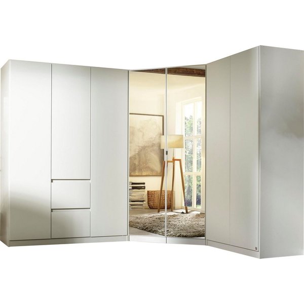rauch Schrank-Set Kleiderschrank Schrank Garderobe Wäscheschrank Ankleide NIDDA, (Set, Größe 253x208 cm), grifflose Front sowie Push-to-Open Funktion MADE IN GE