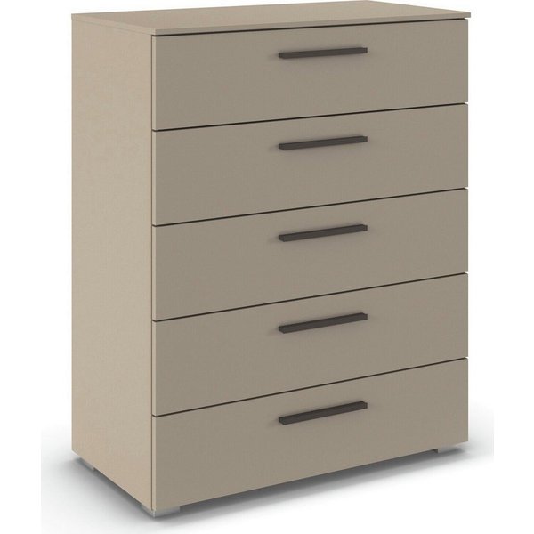 rauch Schubkastenkommode Highboard Sideboard Kommode MONTCLAR Frontauswahl Dekor/Hochglanz/Glas (in 2 Breiten: 40 oder 80 cm / Höhe 100 cm, inkl. Soft-Close-Fun