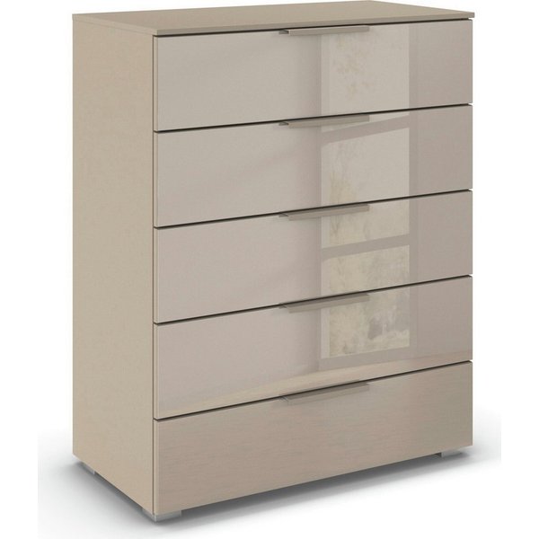 rauch Schubkastenkommode Highboard Sideboard Kommode MONTCLAR Frontauswahl Dekor/Hochglanz/Glas (in 2 Breiten: 40 oder 80 cm / Höhe 100 cm, inkl. Soft-Close-Fun