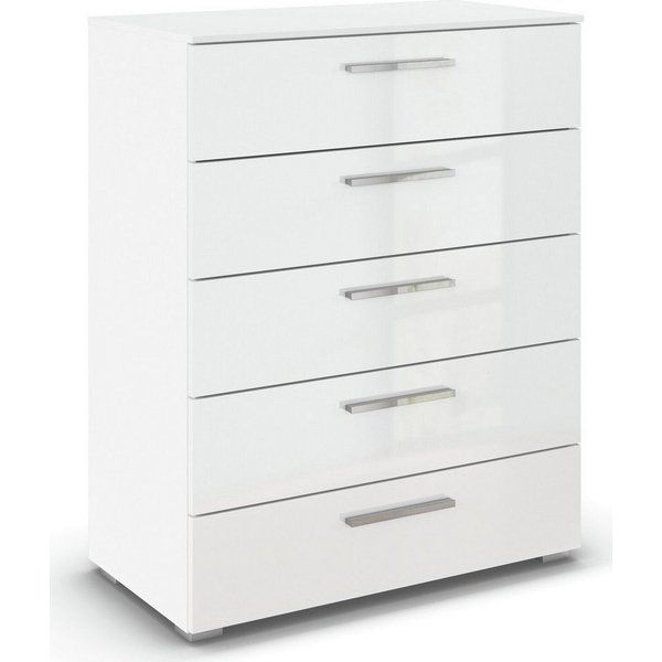 rauch Schubkastenkommode Highboard Sideboard Kommode MONTCLAR Frontauswahl Dekor/Hochglanz/Glas (in 2 Breiten: 40 oder 80 cm / Höhe 100 cm, inkl. Soft-Close-Fun