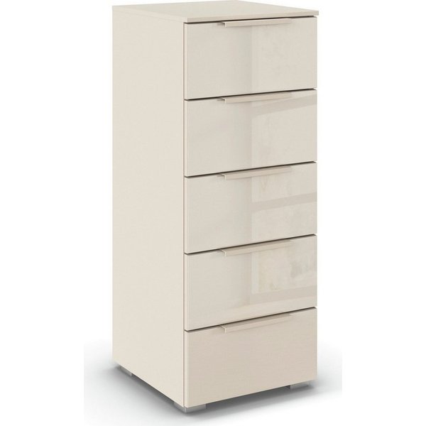 rauch Schubkastenkommode Highboard Sideboard Kommode MONTCLAR Frontauswahl Dekor/Hochglanz/Glas (in 2 Breiten: 40 oder 80 cm / Höhe 100 cm, inkl. Soft-Close-Fun