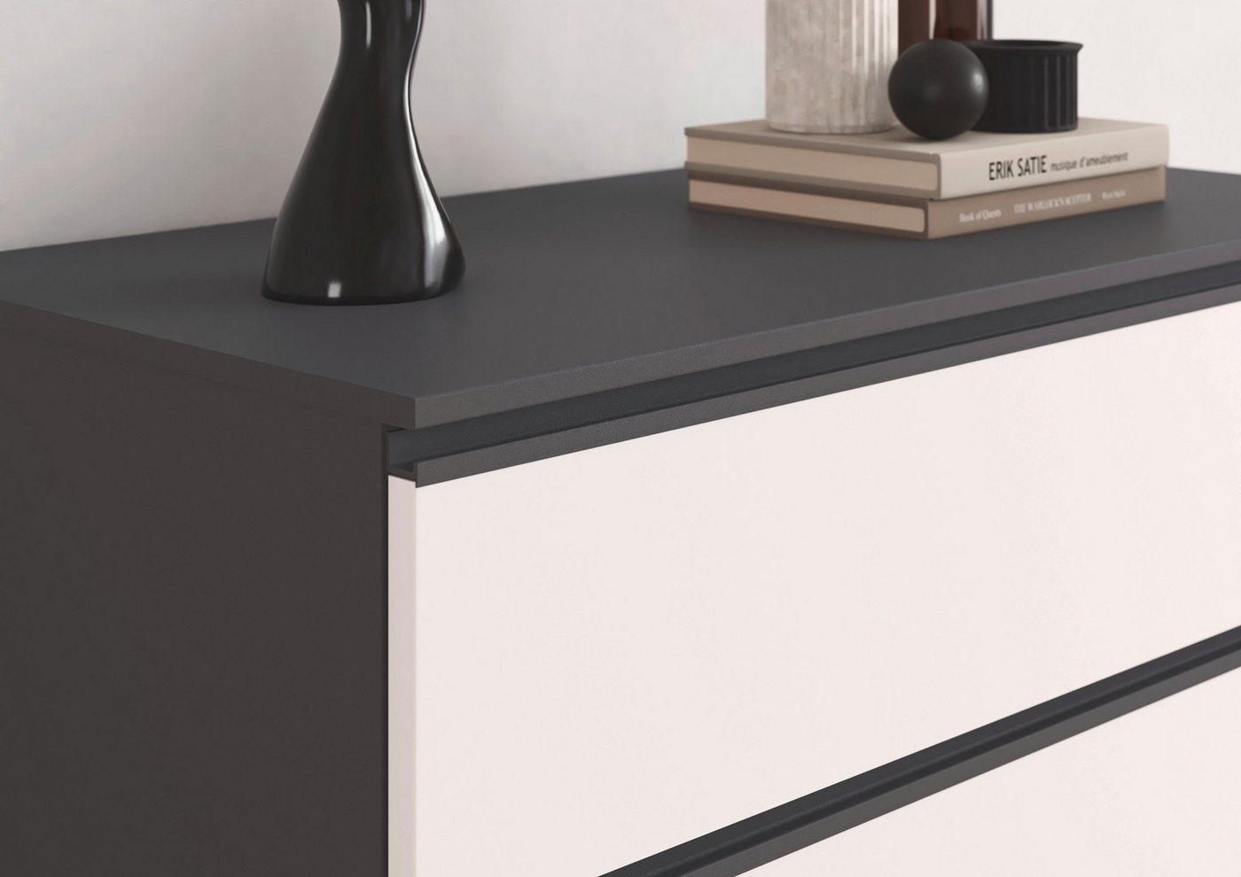 rauch Schubkastenkommode Sideboard Kommode Schubladenkommode Wäscheschrank MAINZ (Breite 80 cm), vier praktische und geräumige Schubladen MADE IN GERMANY – Bild 4 von 5