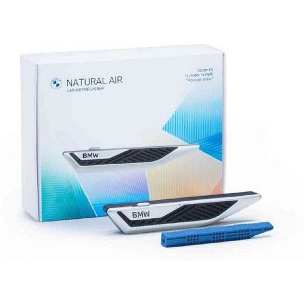 BMW Raumduft BMW Natural Air Starter Kit Autoduft Mountain View Innenraumduft (1-St)
