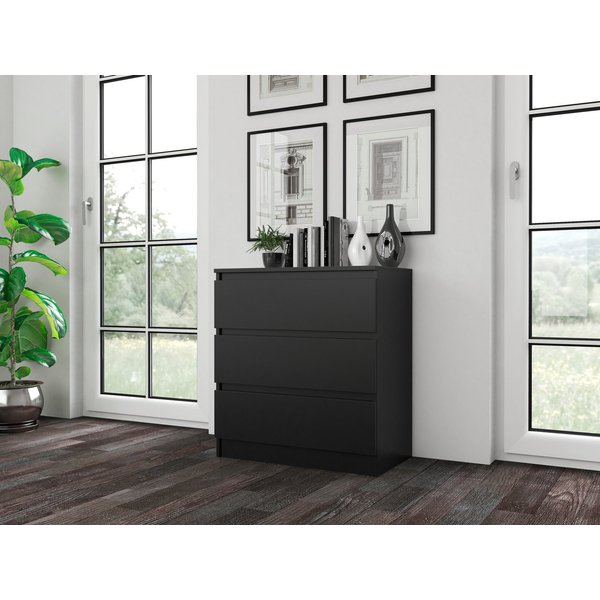 Raumhirsch Furniture Kommode Sideboard 70 cm breit (Maße 40 x 70 x 75 cm, 3 Schubladen), verschiedene Farben