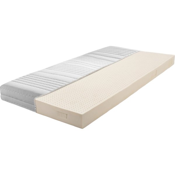 Latexmatratze Kinder- und Jugendmatratze NATURA H1/2 (RG 75)..., RAVENSBERGER Matratzen, 15 cm hoch, 100 % Naturlatex, AIRSTREAM-Belüftung, 7 Zonen, zertifizier