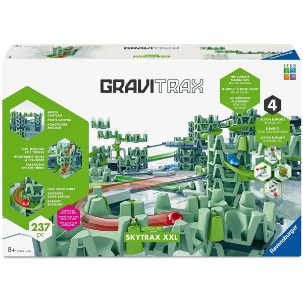 Ravensburger GraviTrax - Action-Set XXL Skytrax Konstruktions-Spielset
