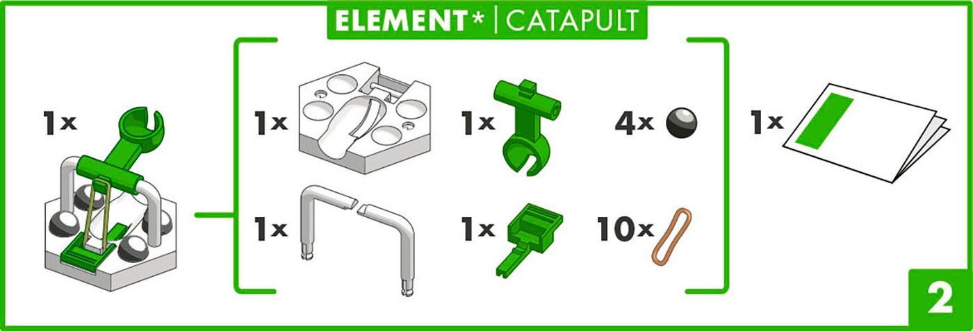Ravensburger Kugelbahn-Bausatz GraviTrax Element Catapult, Made in Europe – Bild 3 von 5