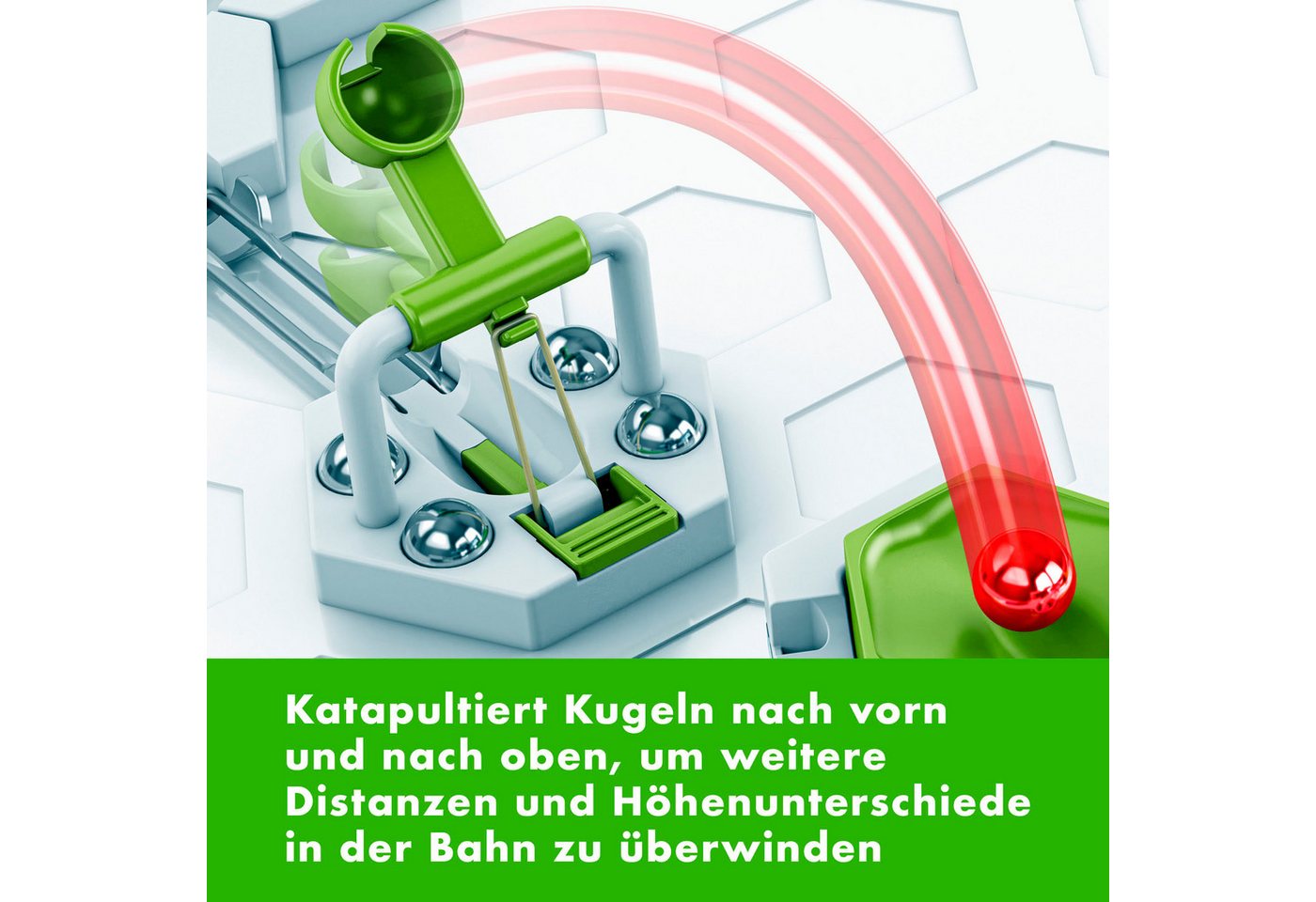 Ravensburger Kugelbahn-Bausatz GraviTrax Element Catapult, Made in Europe – Bild 4 von 5