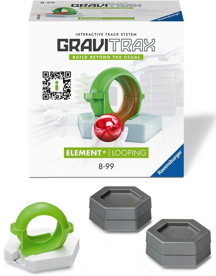 Ravensburger Kugelbahn-Bausatz GraviTrax Element Looping, Made in Europe – Bild 2 von 5
