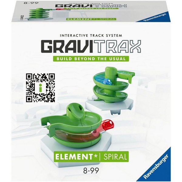 Ravensburger Kugelbahn-Bausatz GraviTrax Element Spiral, Made in Europe