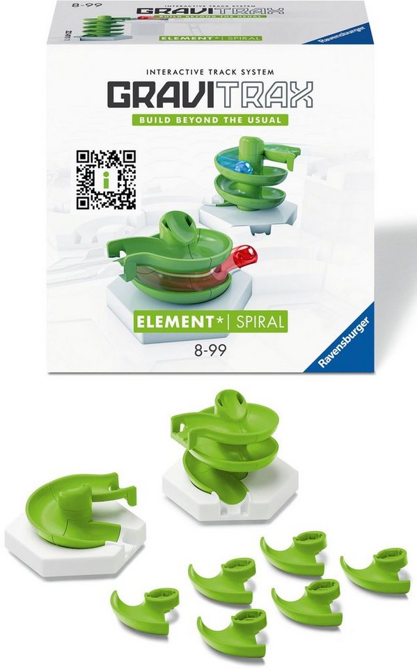 Ravensburger Kugelbahn-Bausatz GraviTrax Element Spiral, Made in Europe – Bild 2 von 5