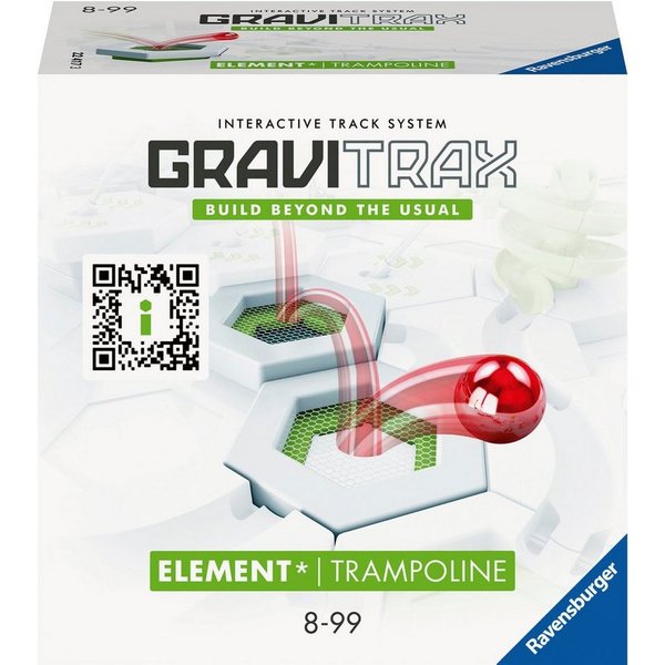 Ravensburger Kugelbahn-Bausatz GraviTrax Element Trampoline, Made in Europe