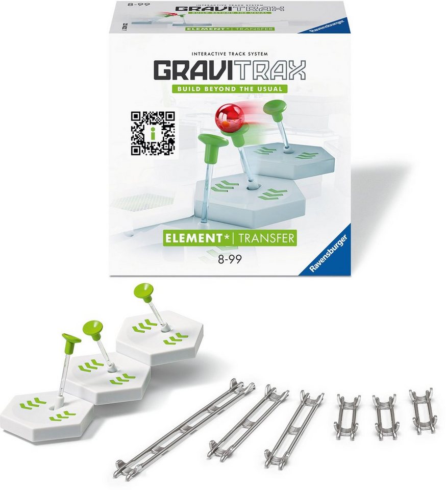 Ravensburger Kugelbahn-Bausatz GraviTrax Element Transfer, Made in Europe – Bild 2 von 5