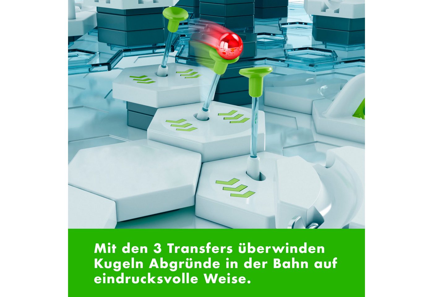Ravensburger Kugelbahn-Bausatz GraviTrax Element Transfer, Made in Europe – Bild 4 von 5