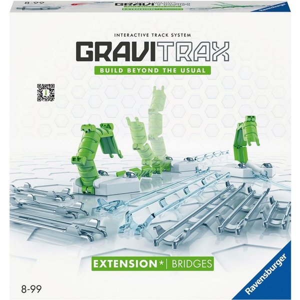 Ravensburger Kugelbahn-Bausatz GraviTrax Extension Bridges, Made in Europe