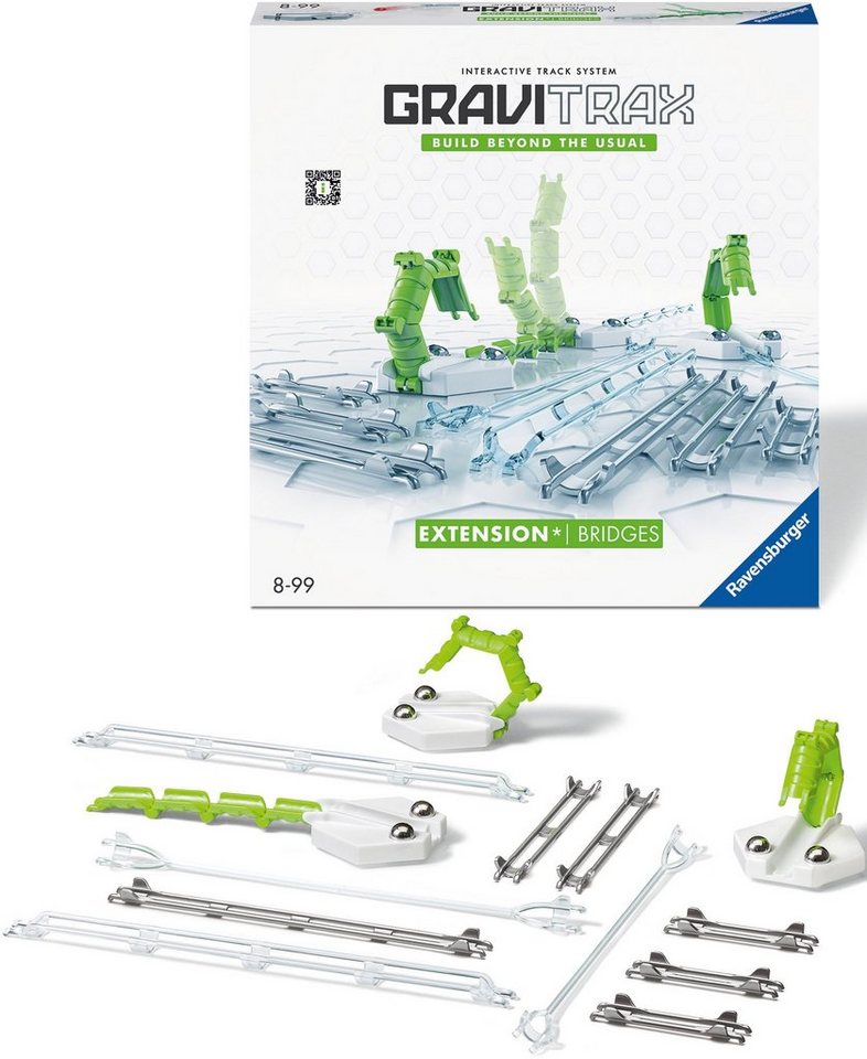 Ravensburger Kugelbahn-Bausatz GraviTrax Extension Bridges, Made in Europe – Bild 2 von 5