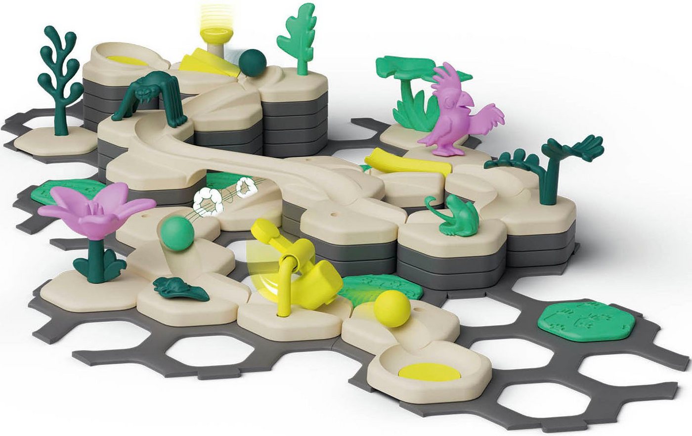 Ravensburger Kugelbahn-Bausatz GraviTrax Junior Starter-Set Jungle, Made in Europe – Bild 2 von 4