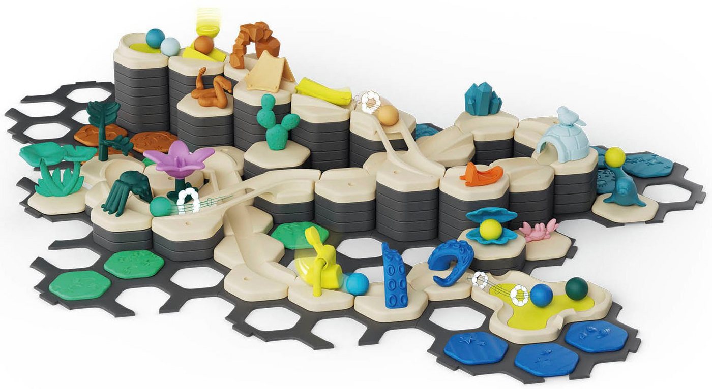 Ravensburger Kugelbahn-Bausatz GraviTrax Junior Starter-Set XXL Planet, Made in Europe – Bild 3 von 4