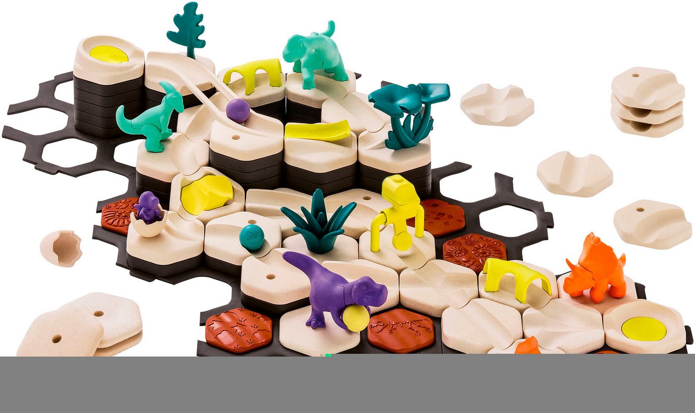Ravensburger Kugelbahn-Bausatz GraviTrax Junior Starter-Set L Dino, Made in Europe – Bild 4 von 5