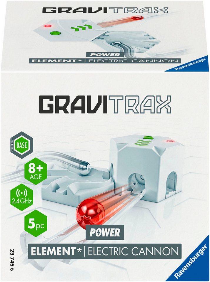 Ravensburger Kugelbahn-Bausatz GraviTrax POWER, Element Electric Cannon – Bild 2 von 5