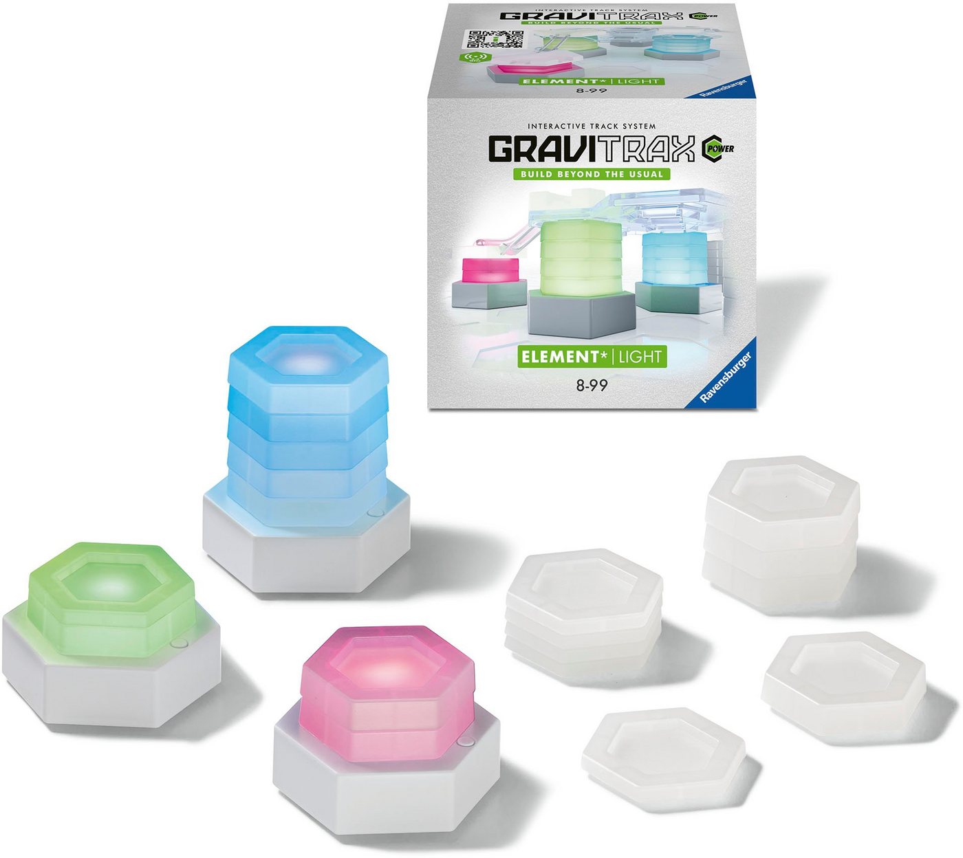 Ravensburger Kugelbahn-Bausatz GraviTrax POWER Element Light, Made in Europe – Bild 2 von 5