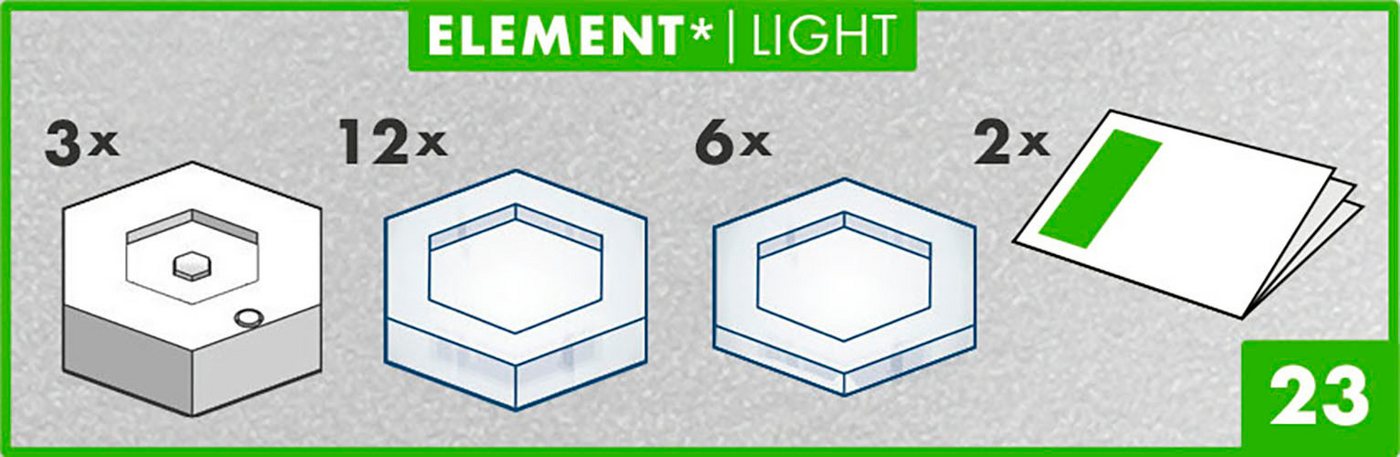 Ravensburger Kugelbahn-Bausatz GraviTrax POWER Element Light, Made in Europe – Bild 3 von 5